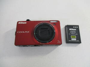 中古 カメラ NIKON ニコン COOLPIX S6000 コンパクトデジタルカメラ ※動作未確認／I