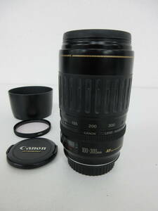 中古 カメラレンズ キャノン CANON ZOOM LENS EF 100-300mm 1:4.5-5.6 ULTRASONIC ウルトラソニック ※動作未確認 ／O