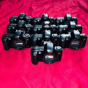 【説明文必読】[動作品] 一眼レフ　フィルムカメラ　Canon EOS kiss ボディ １０台　大量　まとめ売り お買い得品　②