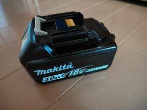 美品 MAKITA マキタ 18V 3.0Ah 純正バッテリー BL1830B リチウムイオンバッテリ