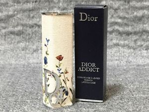 G4E116◆新古品◆ クリスチャンディオール Dior ディオール アディクト 花柄 リップケース