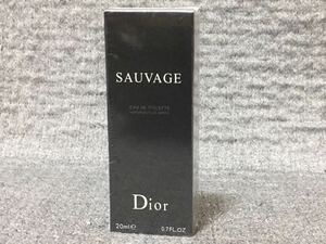 G4E055◆新古品◆ クリスチャンディオール Christian Dior ソヴァージュ SAUVAGE オードトワレ EDT 香水 20ml