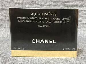 G4E231* new old goods * Chanel CHANEL aqua lumiere eg The ruta Zion eyeshadow lipstick cheeks 8 color 8g