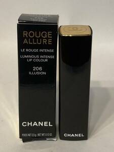 I4E267* new old goods * Chanel CHANEL rouge Allure 206i dragon John lipstick lipstick 3.5g