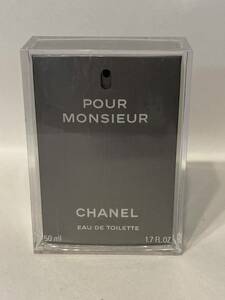 I4E355* Chanel CHANEL бассейн mshuuPOUR MONSIEURo-teto трещина EDT духи 50ml