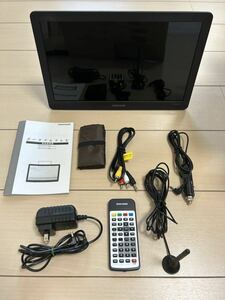 グリーンハウス ポータブルテレビ GH-PTV14A-BK