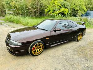 1995式　Nissan　Skyline　ECR33 GTS25t タイプM Body kitセレクション　Sunroof　RB25DET