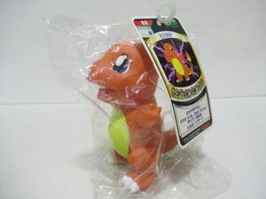 ポケットモンスター　ポケモンデラックスフィギュアコレクション　ヒトカゲ　ソフビ タグ付き　[Dass0526]