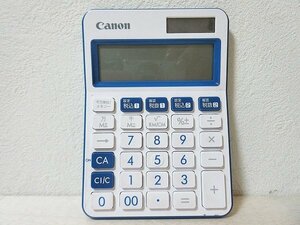 * one jpy start *Canon calculator LS-105WUC/ad-K-54-5363-.15/ Mini desk calculator / compact / colorful / Canon / simple / calculator / office supplies / count 