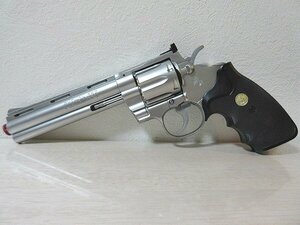 PYTHON 357MAGNUM 6インチ コルトパイソン　ステンレスモデル/ad-K-51-5301-.33/コルトパイソン/357マグナム/リボルバー/6インチ/トイガン