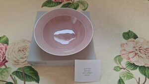 即決★check&stripe限定★イイホシユミコ★yumiko iihoshi ★soup bowl s ミスティピンク*未使用