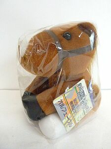 t447a unused storage goods horse racing idol hose Selectionoru Feve ru soft toy no. 58 times have horse memory centre horse racing PRC horse horse collection 
