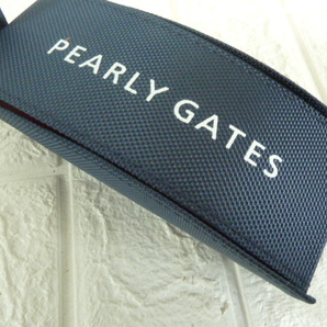 T843ｆ 未使用品 PEARLY GATES パーリーゲイツ メガネケース サングラスケース ゴルフ用品 メガネ拭き付 フック付 GOLF 眼鏡 ケースの画像2