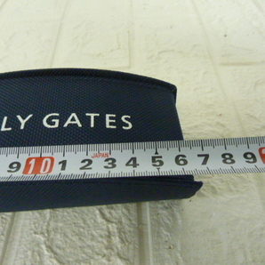 T843ｆ 未使用品 PEARLY GATES パーリーゲイツ メガネケース サングラスケース ゴルフ用品 メガネ拭き付 フック付 GOLF 眼鏡 ケースの画像4