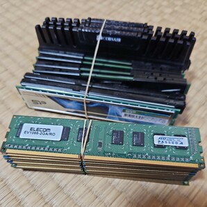 メモリ パソコンメモリ  DDR3 4GB  20枚まとめ 1600mhz 動作未確認 ジャンクの画像2
