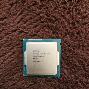 Intel Core i7-4770 LGA1150 operation goods CPU