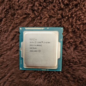 Intel Core i7-4790K LGA1150動作品CPU