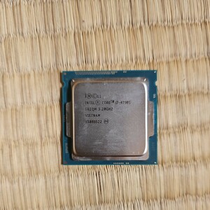 Intel Core i7-4790S LGA1150動作品CPU