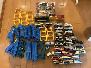 1 jpy start! tube 50001 Plarail TOMY Tommy direct line vehicle station large amount together train that time thing present condition goods 