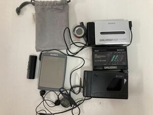 管50831 SONY ソニー WALKMAN ウォークマン カセットプレーヤー WM-GX677 WM-EX5 WM-F501 まとめ3台