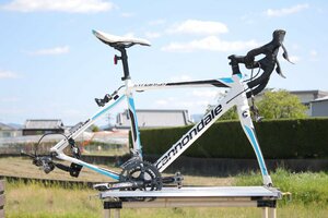 ☆【2F0502-8】 Cannondale キャノンデール ロードバイク SYNAPSE シナプス アルミ フレームTIAGRA 51サイズ ジャンク