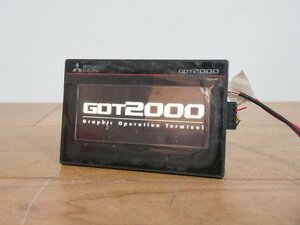 ☆【1H0501-19】 MITSUBISHI 三菱 グラフィックオペレーター GT2103-PMBD 24V GOT2000 ジャンク