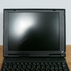 ☆【2F0508-5】 IBM ノートPC 240Z Type 2609-81J ThinkPad シンクパッド 本体のみ ジャンクの画像2