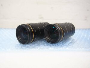 ☆【1W0508-3】 KOWA コーワ Cマウントレンズ？ 2セット F2.0 f＝25mm カメラレンズ ジャンク