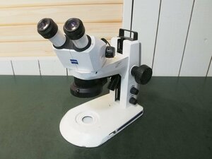 *[2W0516-3] ZEISS zeiss . eye zoom type real body microscope Stemi 305 connection eye lens PI 10x/23 attached Junk 