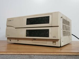☆【2W0514-1】 NEC 旧型PC ファクトリコンピュータ FC-9821X model 1 100V ジャンク
