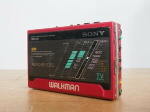 ☆【1H0521-13】 SONY ソニー カセットプレーヤー ウォークマン WM-F501 WALKMAN ジャンク