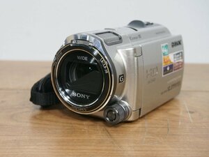 ☆【1H0520-10】 SONY ソニー デジタルビデオカメラ HDR-CX560V HANDYCAM 12.3MEGA PIXELS 専用バッテリー付き ジャンク