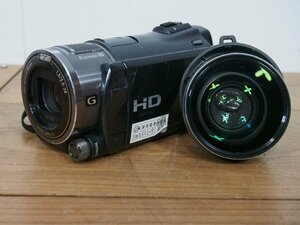 ☆【1W0522-15】 SONY デジタルビデオカメラ HDR-CX550② HANDYCAM 12.0MEGA PIXELS VCL-HGA07B ワイドコンバージョンレンズ付き ジャンク