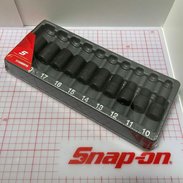 Snap-on 1/2"SQ 10pcメトリック　シャローインパクトソケットセット310IMMYA