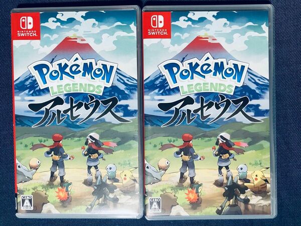 【Switch】 Pokemon LEGENDS アルセウス　 2本セット