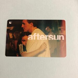 【R】『アフターサン　aftersun』送料63円～使用済み　ムビチケ　映画鑑賞券の半券　使用済 