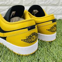 ナイキ エア ジョーダン 1 ロー 白黒黄 Nike Air Jordan 1 Low AJ1 メンズスニーカー 27.0cm 553558-072_画像10