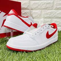 ナイキ エアジョーダン1 ロー OG 白 赤 ホワイト レッド NIKE AIR JORDAN 1 LOW OG AJ1 メンズスニーカー 29.0cm CZ0790-161_画像2