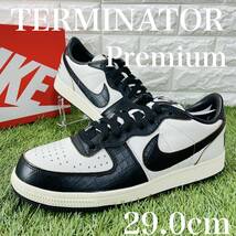 ナイキ ターミネーター ロー プレミアム クロコ NIKE TERMINATOR LOW premium メンズスニーカー 29.0cm FQ8127-030_画像1