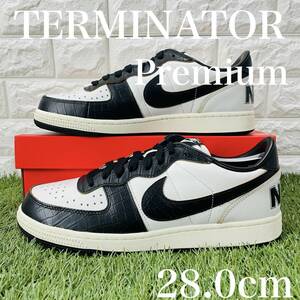 ナイキ ターミネーター ロー プレミアム クロコ NIKE TERMINATOR LOW premium メンズスニーカー 28.0cm FQ8127-030