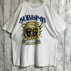 SUBLIME サブライム バンドTシャツ バンT ミュージックTシャツ XL 白 オフィシャル US古着 アメカジ HTK3938