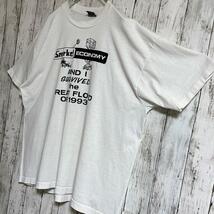 90's フルーツオブザルーム USA製 アメリカ製 ビンテージTシャツ 白 2XL 90年代ヴィンテージ シングルステッチ 企業系 HTK3948_画像2