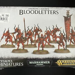 Daemons of Khorne Bloodletters デーモンオブコーン　ブラッドレター
