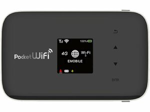 【送料無料★新品】SIMフリー Y!mobile Pocket WiFi GL09P [ブラック] モバイルルーター ポケットWi-Fi 箱付 標準セット