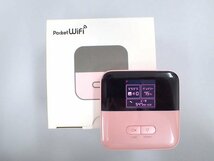 【送料無料★新品】SIMフリー白ロム Pocket WiFi 601ZT ピンク ZTE モバイル ルーター ポケットWi-Fi 箱付き 標準セット★_画像1