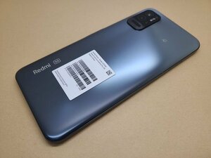 SIMロック解除済み 白ロム Xiaomi Redmi Note 10T 64GB Softbank アジュールブラック 本体のみ 格安SIM利用可能 充電ケーブル付 未使用品