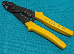 トップマン コードプライヤー ストリッパー ワイヤカッター ギボシ端子圧着 TOP MAN CORD PLIER