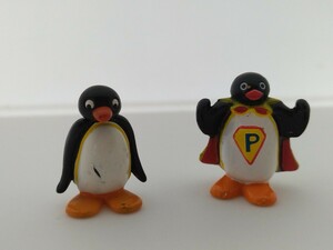 PINGU　ピングー　フィギュア　置物　置き物　飾り　ミニチュア　ぴんぐー　傷汚れあり　小物　アニメ　キャラクター　マント