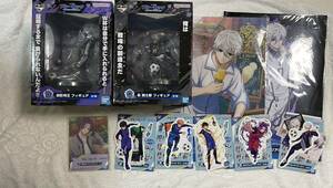  unopened most lot blue lock C.D.G.....D.J.K..... figure axe ta poster sticker set summarize 