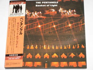 CD ザ・ペンタングル（THE PENTANGLE）『バスケット・オブ・ライト（BASKET OF LIGHT）』帯付/初回限定盤/紙ジャケット仕様